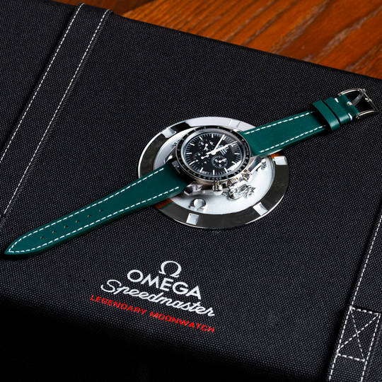 Green Nappa Leather Strap