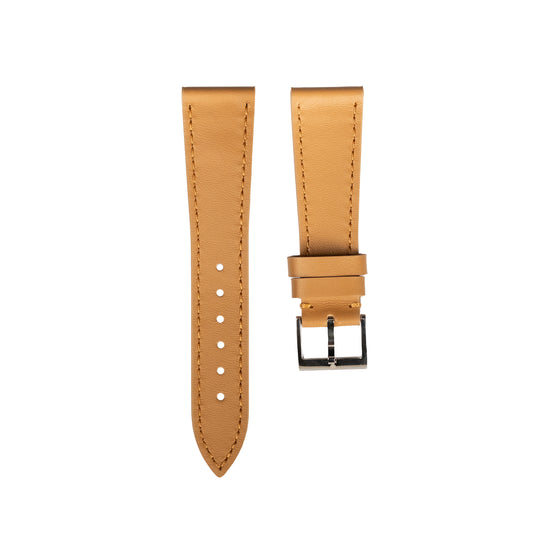 Beige Nappa Leather Strap