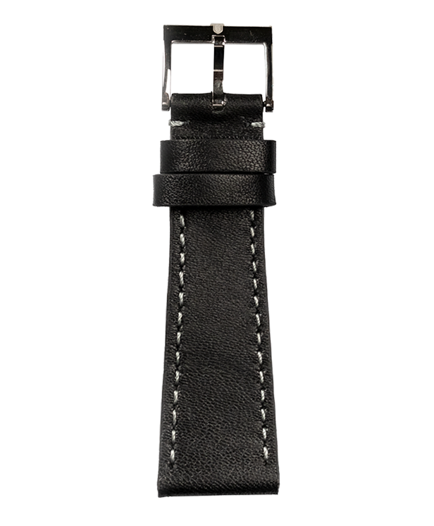  Nappa Leather Strap of black color