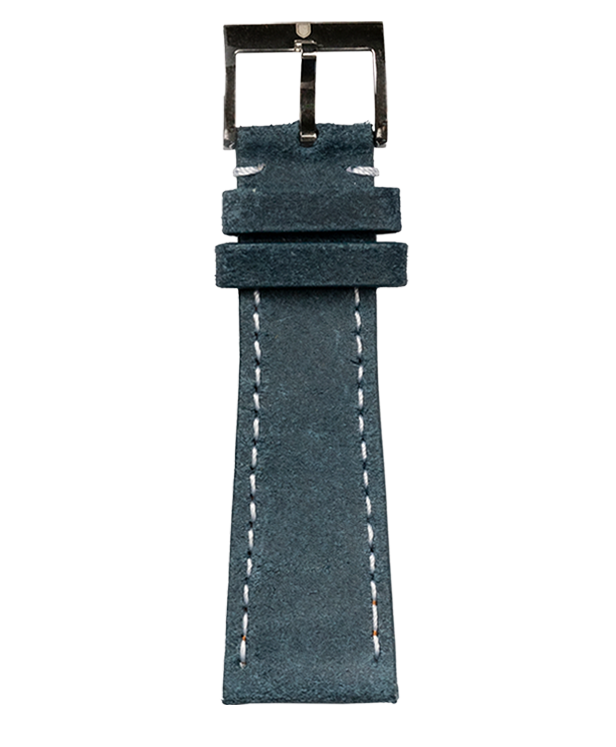 Nubuck Leather Strap of Blue Color
