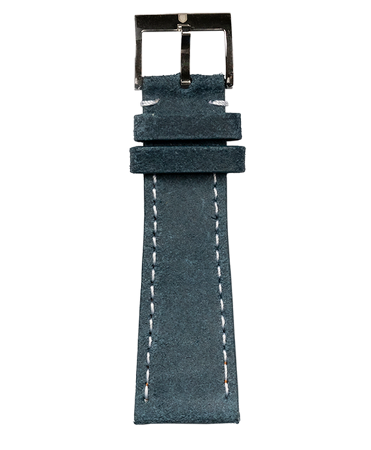 Nubuck Leather Strap of Blue Color