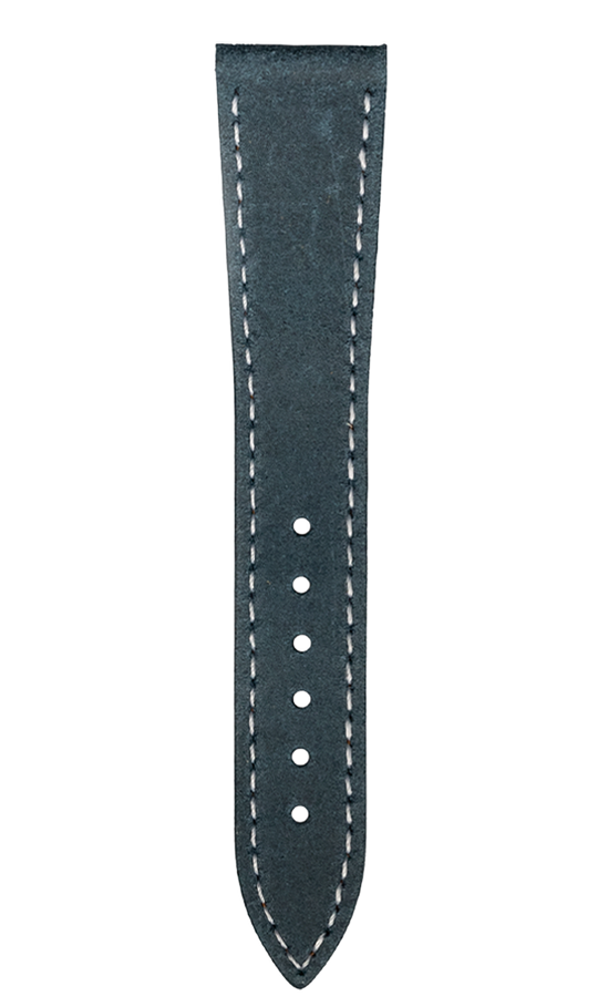 Blue Leather Strap