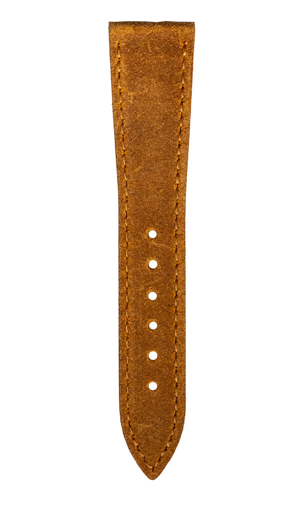 Brown Nubuck Leather Strap