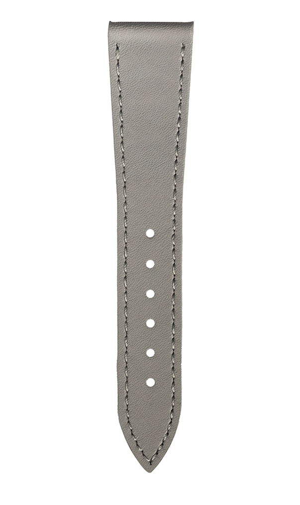 Gray Nappa Leather Strap