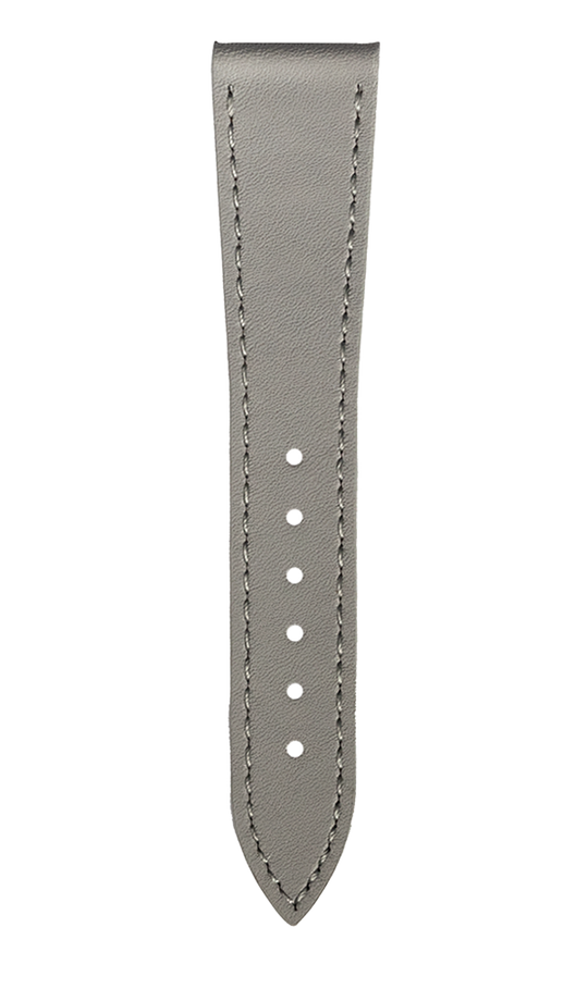 Gray Nappa Leather Strap