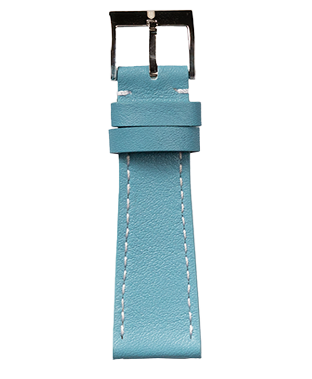 Blue Nappa Leather Strap