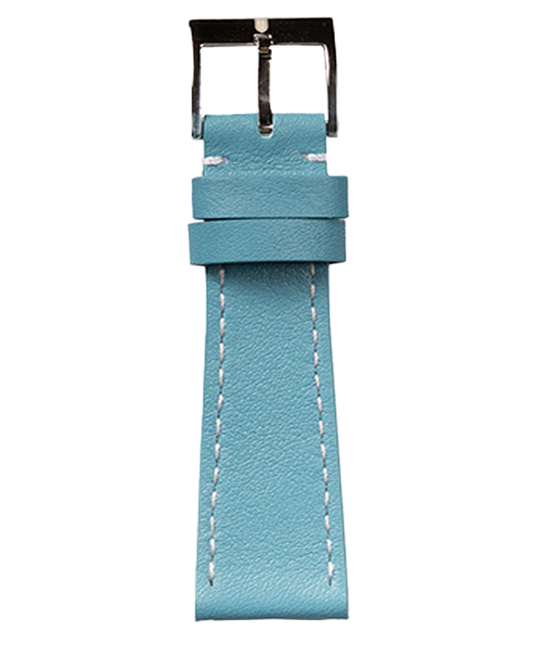 Blue Nappa Leather Strap