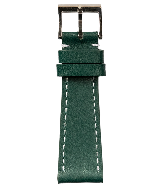 Green Leather Strap with Buckle