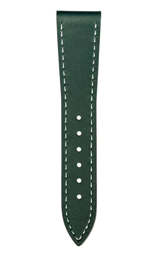 Green Leather Strap with 6 Holes