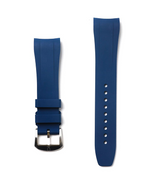 Integrated Rubber Strap For Tudor Black Bay Fifty Eight- Blue