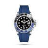 Blue Rubber Strap for GMT Master II