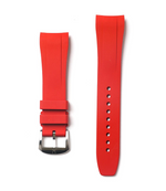 Submariner Rubber Strap - Red