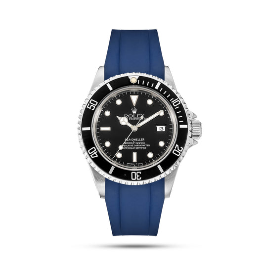 Sea Dweller with Blue Rubber Strap