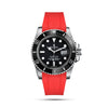 Submariner Red Rubber Strap